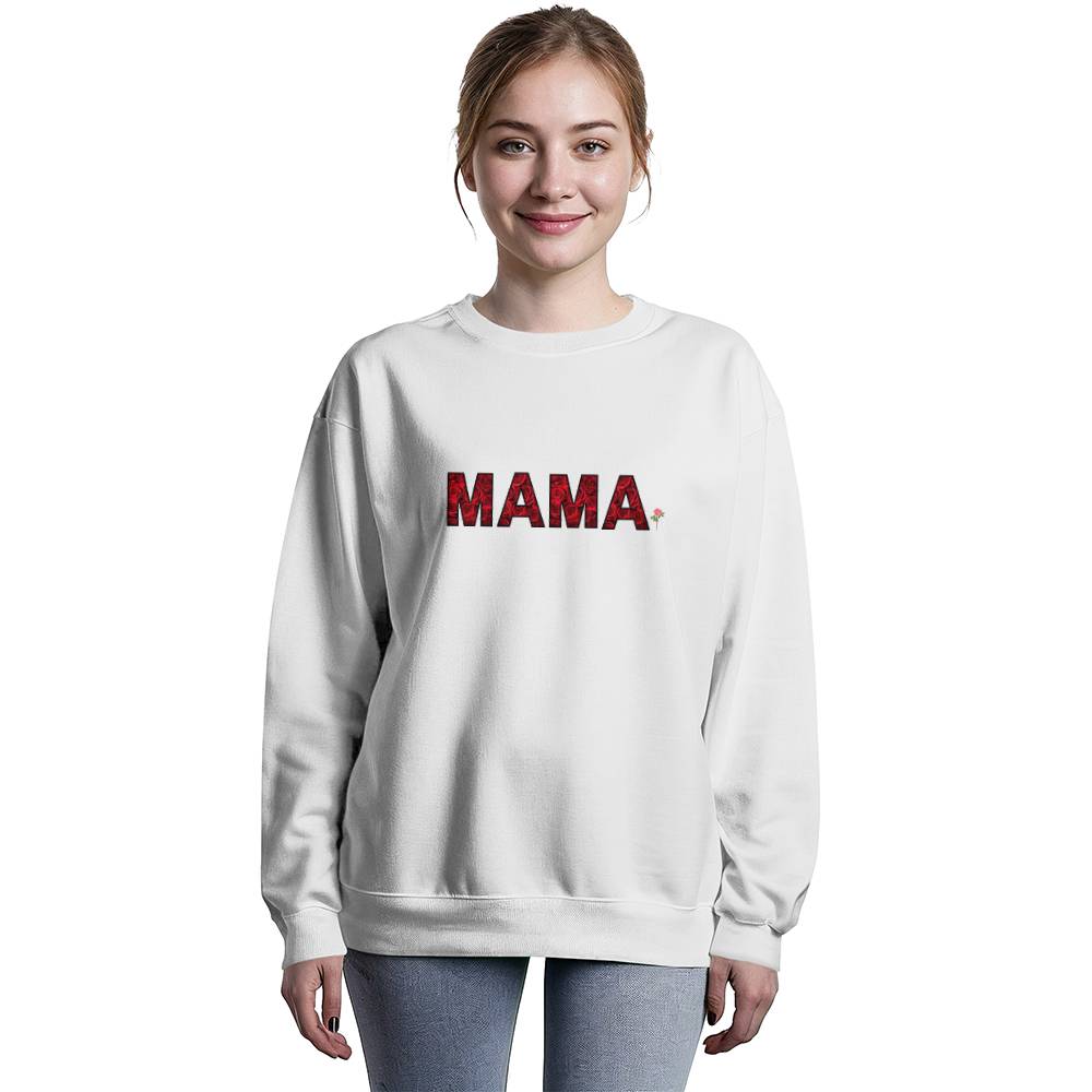 To My Mama - Unisex Crewneck Sweatshirt Rose