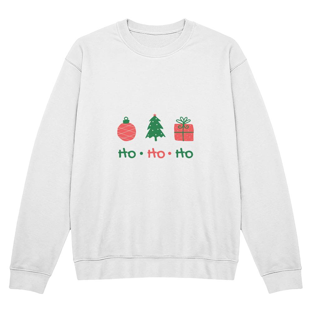 HO HO HO - Christmas Unisex Crewneck Sweatshirt