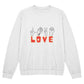 Love sign - Unisex Crewneck Sweatshirt