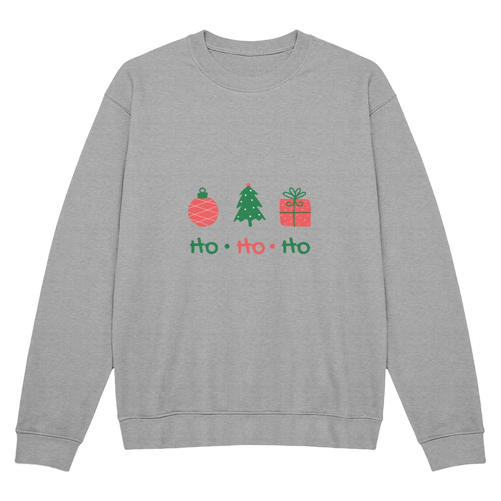 HO HO HO - Christmas Unisex Crewneck Sweatshirt