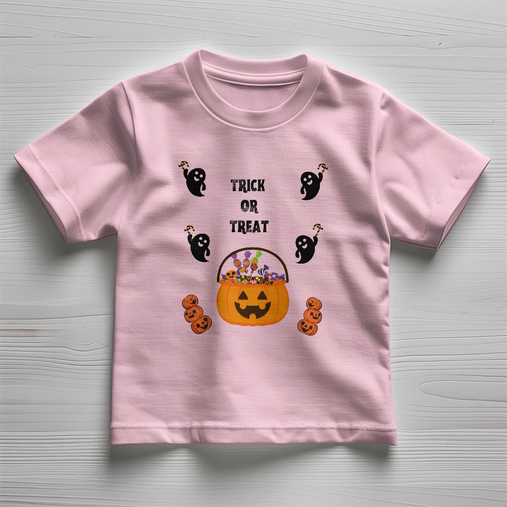 Trick or Treat - Toddler Jersey Tee