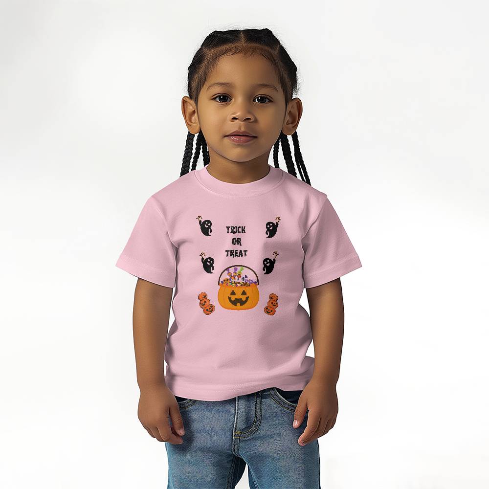 Trick or Treat - Toddler Jersey Tee