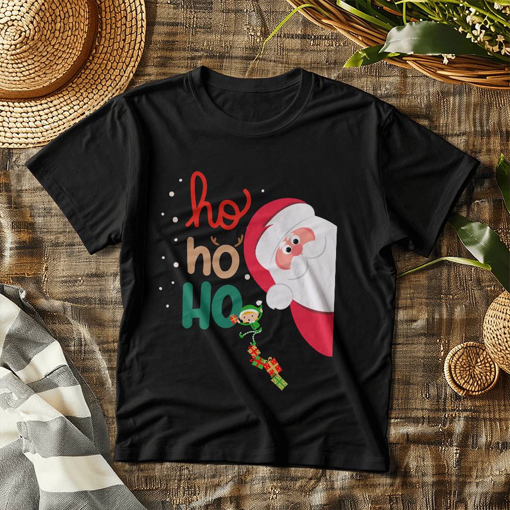 Santa Sneak Peek - Christmas Baby Jersey Tee