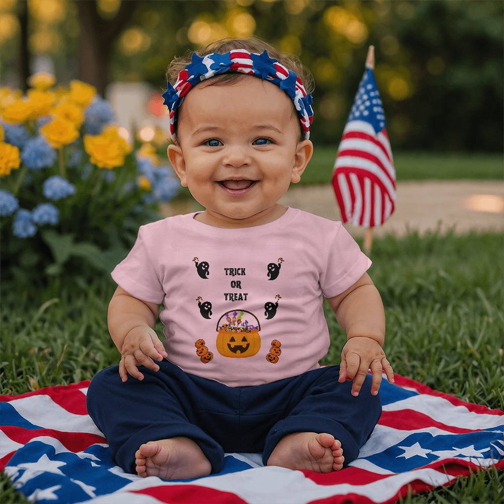 Trick or Treat - Baby Jersey Tee