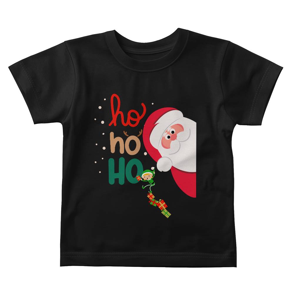 Santa Sneak Peek - Christmas Baby Jersey Tee