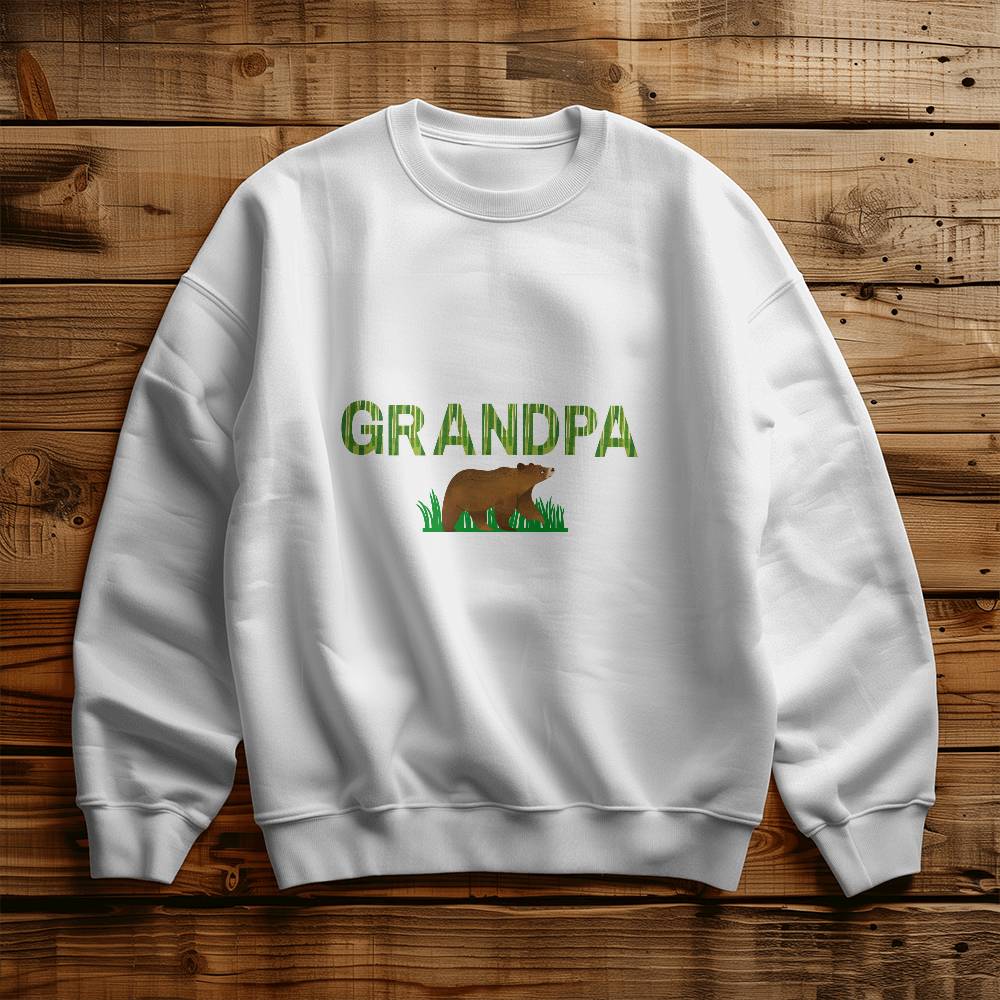Grandpa Bear Crewneck Sweatshirt