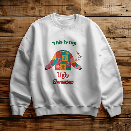 Ugly Sweater - Christmas Unisex Crewneck Sweatshirt
