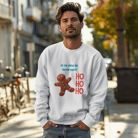 Gingerbread man -  Unisex Crewneck Sweatshirt