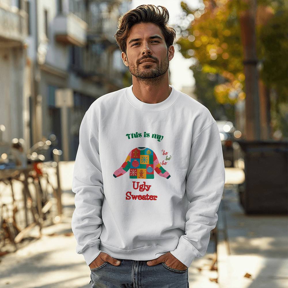 Ugly Sweater - Christmas Unisex Crewneck Sweatshirt
