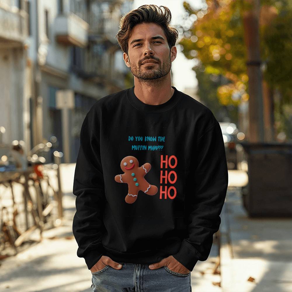 Gingerbread man -  Unisex Crewneck Sweatshirt