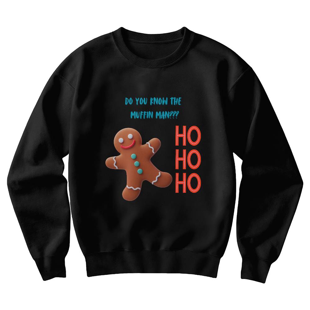 Gingerbread man -  Unisex Crewneck Sweatshirt