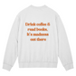 Coffee & Books Unisex Crewneck Sweatshirt