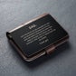 Engraved Metal Wallet Card for Dad
