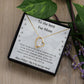 To My Fur Mom - Forever Love Necklace!
