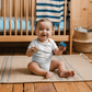 Happy Easter Short Sleeve Baby Bodysuit