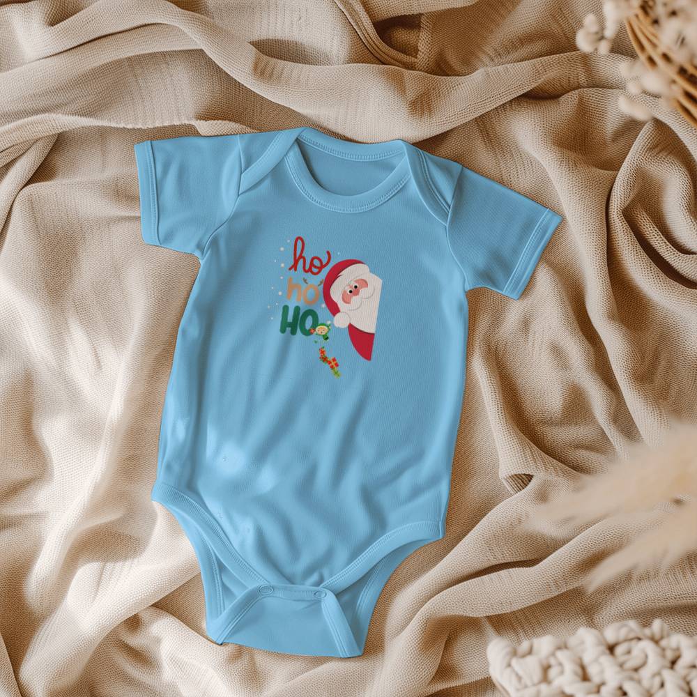 Santa sneak peek - Christmas Short Sleeve Bodysuit