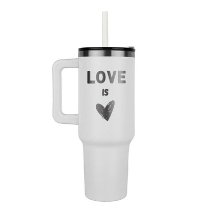 Love is love - Laser engraved  40oz Tumbler