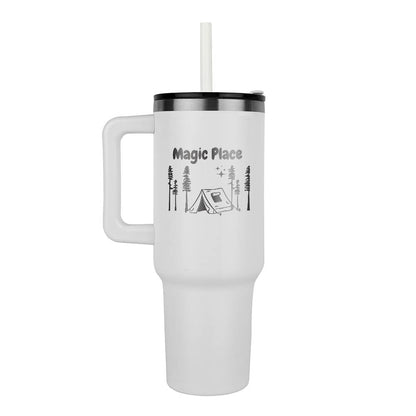 Magic place - Laser engraved  40oz Tumbler