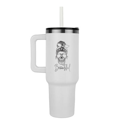 Beautiful Laser Engraved Tumbler