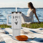Love is love - Laser engraved  40oz Tumbler