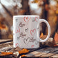 Lovely hearts - Ceramic Mug 11oz and 15oz